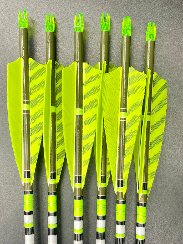 Traditional Barebow Arrows - 300 Spine – Addictive Archery