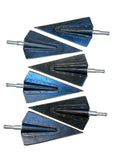 Tusker Delta Screw In Broadheads